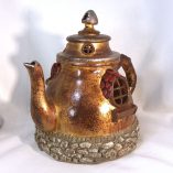 Tea Pot House in Gold